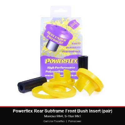 Powerflex Rear Subframe Front Bush Insert (pair) - Mondeo Mk4, S-Max Mk1