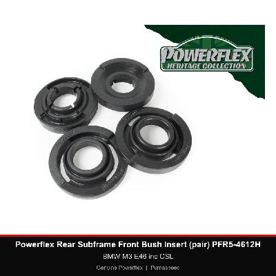 Powerflex Rear Subframe Front Bush Insert (pair) PFR5-4612H - BMW M3 E46 inc CSL
