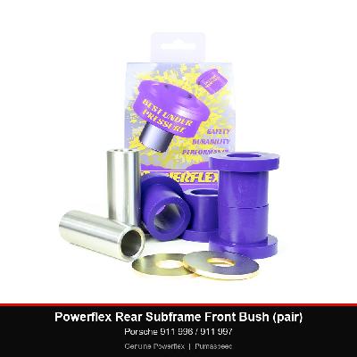 Powerflex Rear Subframe Front Bush (pair) - Porsche 911 996 / 911 997