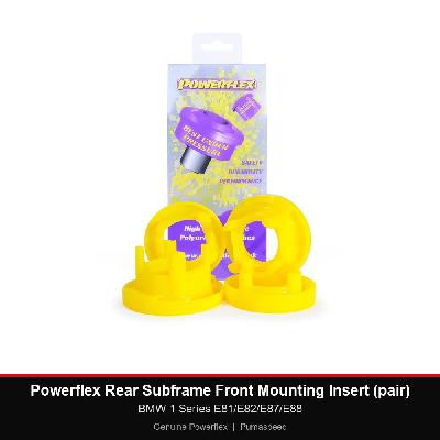 Powerflex Rear Subframe Front Mounting Insert (pair) - BMW 1 Series E81/E82/E87/E88