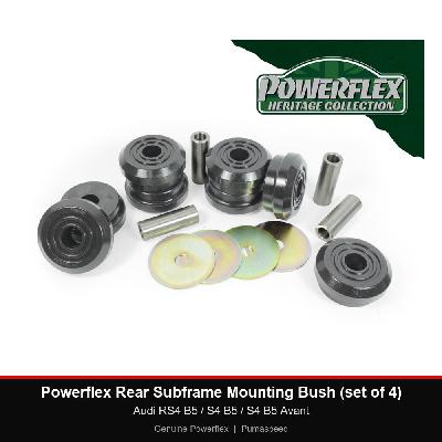 Powerflex Rear Subframe Mounting Bush (set of 4) - Audi RS4 B5 / S4 B5 / S4 B5 Avant