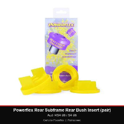 Powerflex Rear Subframe Rear Bush Insert (pair) - Audi RS4 B8 / S4 B8