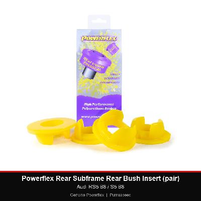 Powerflex Rear Subframe Rear Bush Insert (pair) - Audi RS5 B8 / S5 B8