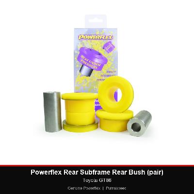 Powerflex Rear Subframe Rear Bush (pair) - Toyota GT86