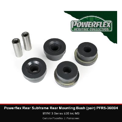 Powerflex Rear Subframe Rear Mounting Bush (pair) PFR5-3606H - BMW 3 Series E36 inc M3