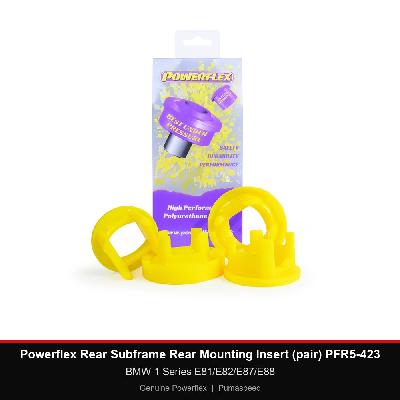 Powerflex Rear Subframe Rear Mounting Insert (pair) PFR5-423 - BMW 1 Series E81/E82/E87/E88