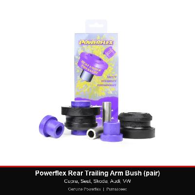 Powerflex Rear Trailing Arm Bush (pair) - Cupra, Seat, Skoda, Audi, VW