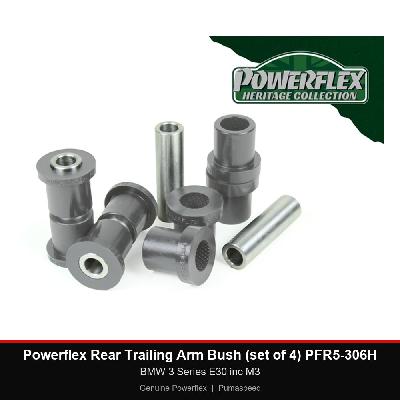 Powerflex Rear Trailing Arm Bush (set of 4) PFR5-306H - BMW 3 Series E30 inc M3