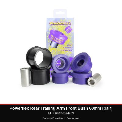 Powerflex Rear Trailing Arm Front Bush 60mm (pair) - Mini R50/R52/R53
