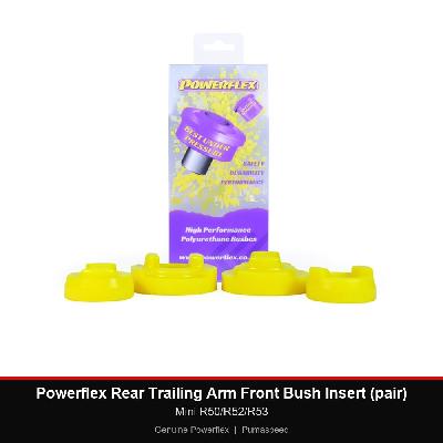 Powerflex Rear Trailing Arm Front Bush Insert (pair) - Mini R50/R52/R53