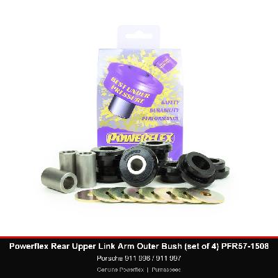 Powerflex Rear Upper Link Arm Outer Bush (set of 4) PFR57-1508 - Porsche 911 996 / 911 997