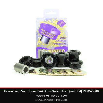 Powerflex Rear Upper Link Arm Outer Bush (set of 4) PFR57-508 - Porsche 911 996 / 911 997