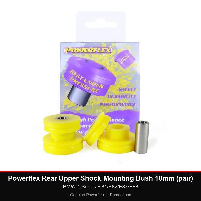 Powerflex Rear Upper Shock Mounting Bush 10mm (pair) - BMW 1 Series E81/E82/E87/E88