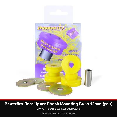 Powerflex Rear Upper Shock Mounting Bush 12mm (pair) - BMW 1 Series E81/E82/E87/E88