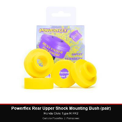 Powerflex Rear Upper Shock Mounting Bush (pair) - Honda Civic Type R FK2