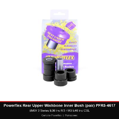 Powerflex Rear Upper Wishbone Inner Bush (pair) PFR5-4617 - BMW 3 Series E36 inc M3 / M3 E46 inc CSL