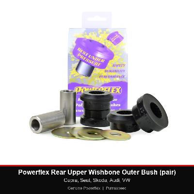 Powerflex Rear Upper Wishbone Outer Bush (pair) - Cupra, Seat, Skoda, Audi, VW