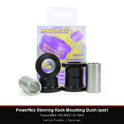 Powerflex Steering Rack Mounting Bush (pair) - Focus Mk3 / RS Mk3 / ST Mk3