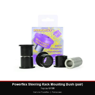Powerflex Steering Rack Mounting Bush (pair) - Toyota GT86
