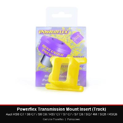 Powerflex Transmission Mount Insert (Track) - Audi RS6 C7 / S6 C7 / S6 C8 / RS7 C7 / S7 C7 / S7 C8 / SQ7 4M / SQ8 / RSQ8