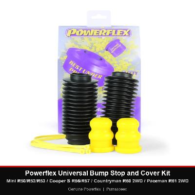 Powerflex Universal Bump Stop and Cover Kit - Mini R50/R52/R53 / Cooper S R56/R57 / Countryman R60 2WD / Paceman R61 2WD