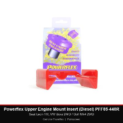 Powerflex Upper Engine Mount Insert (Diesel) PFF85-440R - Seat Leon 1M, VW Bora 2WD / Golf Mk4 2WD