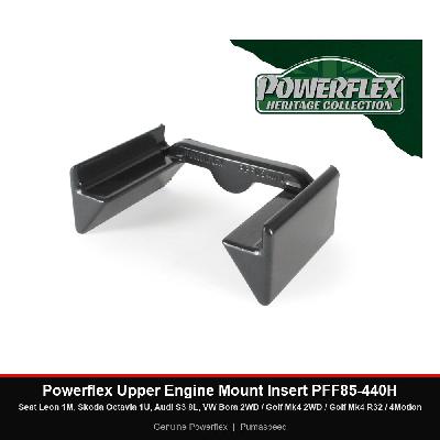 Powerflex Upper Engine Mount Insert PFF85-440H - Seat Leon 1M, Skoda Octavia 1U, Audi S3 8L, VW Bora 2WD / Golf Mk4 2WD / Golf Mk4 R32 / 4Motion