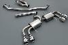 Primary Cat-back with Quad 127mm GT127 tailpipe (SSXNI004)