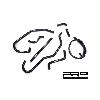 Pro Hoses Seven-Piece Auxiliary Coolant Hose Kit for Fiesta ST150