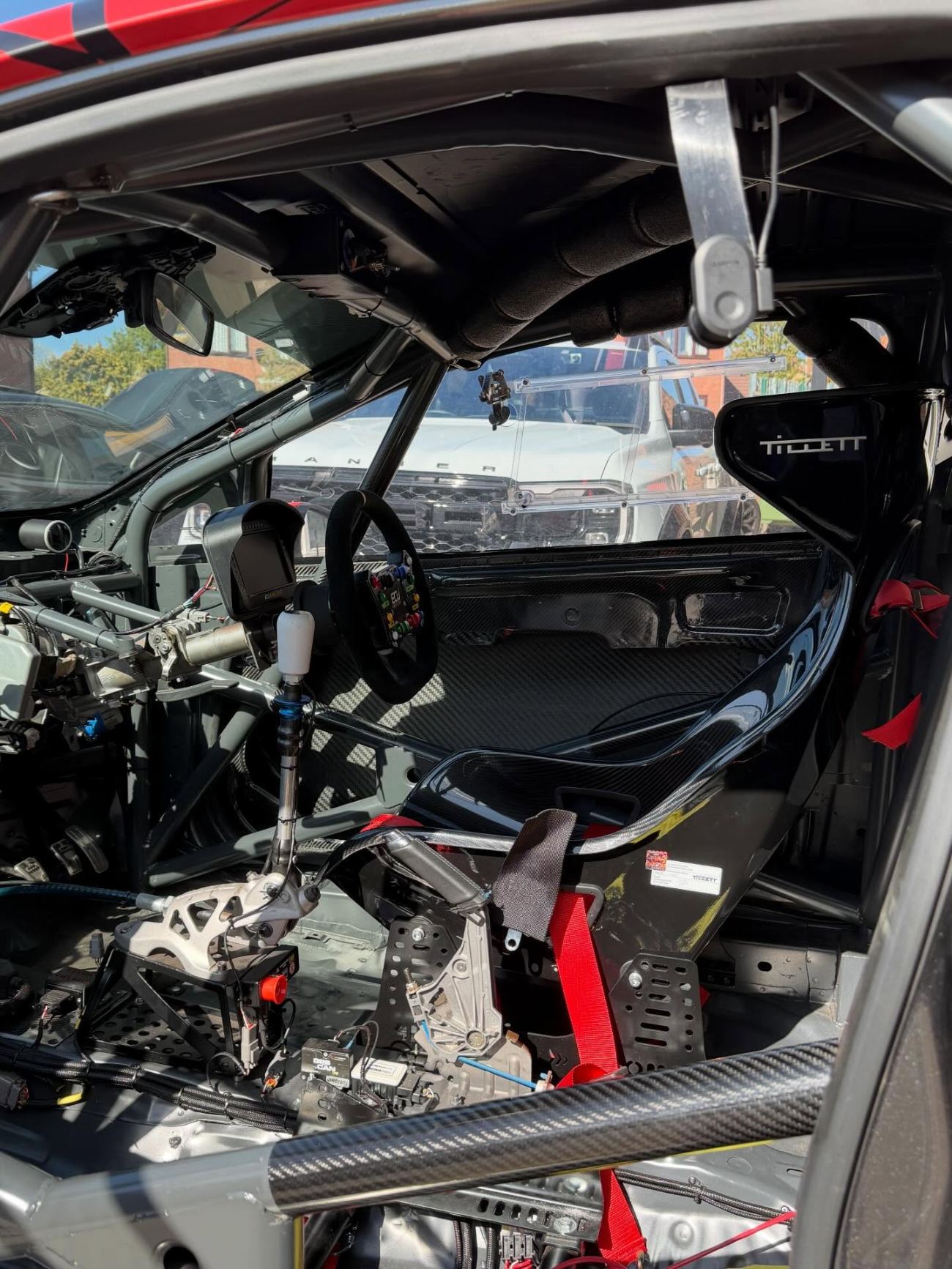 FIA roll cage inside Project Aero