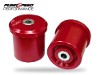 Pumaspeed Racing Fiesta ST180 Mk7 Rear Beam To Chassis Bushes - red standard polyurethane bush pair with stainless steel inserts