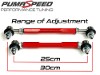 Pumaspeed Racing Adjustable Anti Roll Bar Droplinks Range of Adjustment Universal