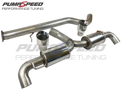 Pumaspeed Racing Toyota GR Yaris GPF-Back Non Resonated Exhaust System