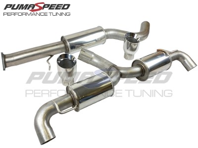 Pumaspeed Racing Toyota GR Yaris GPF-Back Resonated Exhaust System
