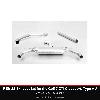 REMUS Exhaust Set - VW Golf 7 GTI Clubsport - Non-resonated cat-back + Sport silencer (2 tail pipes)