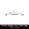 REMUS Sport Exhaust - VW Golf 7 GTI Performance - Axle-back kit