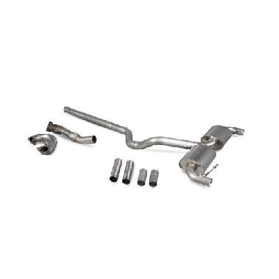 Scorpion Clio 200 Turbo-back non-res system with sports catalyst