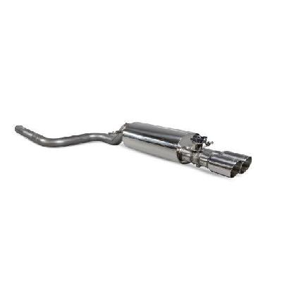 Scorpion Fiesta ST Mk8 / Fiesta ST Mk8.5 GPF-Back system with electronic valve - Polished Daytona trims (Fiesta ST MK8 (Post September 2020))