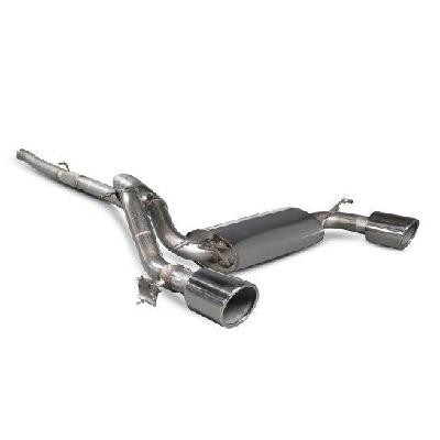 Scorpion Focus RS Mk3 2.3T Cat-back system with electronic valve