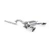 Scorpion Focus RS Mk3 2.3T Cat-back system with electronic valve (Focus MK3 RS Non GPF Model Only)