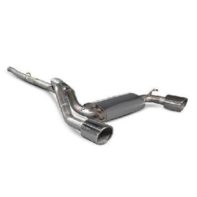 Scorpion Focus RS Mk3 2.3T Cat-back system with no valves