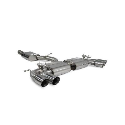 Scorpion Golf R Mk7 Cat-back system with electronic valves