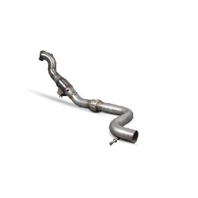 Scorpion Mustang 2.3T Ecoboost Downpipe with high flow sports catalyst - Replaces OE catalyst with a high flow sports catalyst