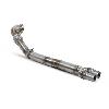 Scorpion RS3 8P / TTRS Mk2 De-cat downpipe - view 2