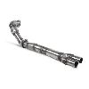 Scorpion RS3 8P / TTRS Mk2 Downpipe with a high flow sports catalyst - view 2