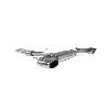 Scorpion RS3 8V Cat-back system with no valves