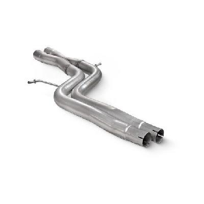 Scorpion S4 B8 / S5 3.0 TFSI B8 / B8.5 Original Original centre silencer delete with x-pipe