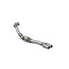 Scorpion TTRS Mk3 / RS3 8V Downpipe with a high flow sports catalyst - view 3