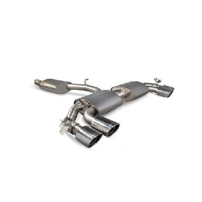Scorpion TTS Mk3 Reasonated Reasonated cat-back (with valves) (valves will require original motor)