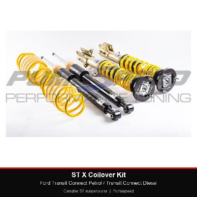 ST X Coilover Kit - Ford Transit Connect Petrol / Transit Connect Diesel